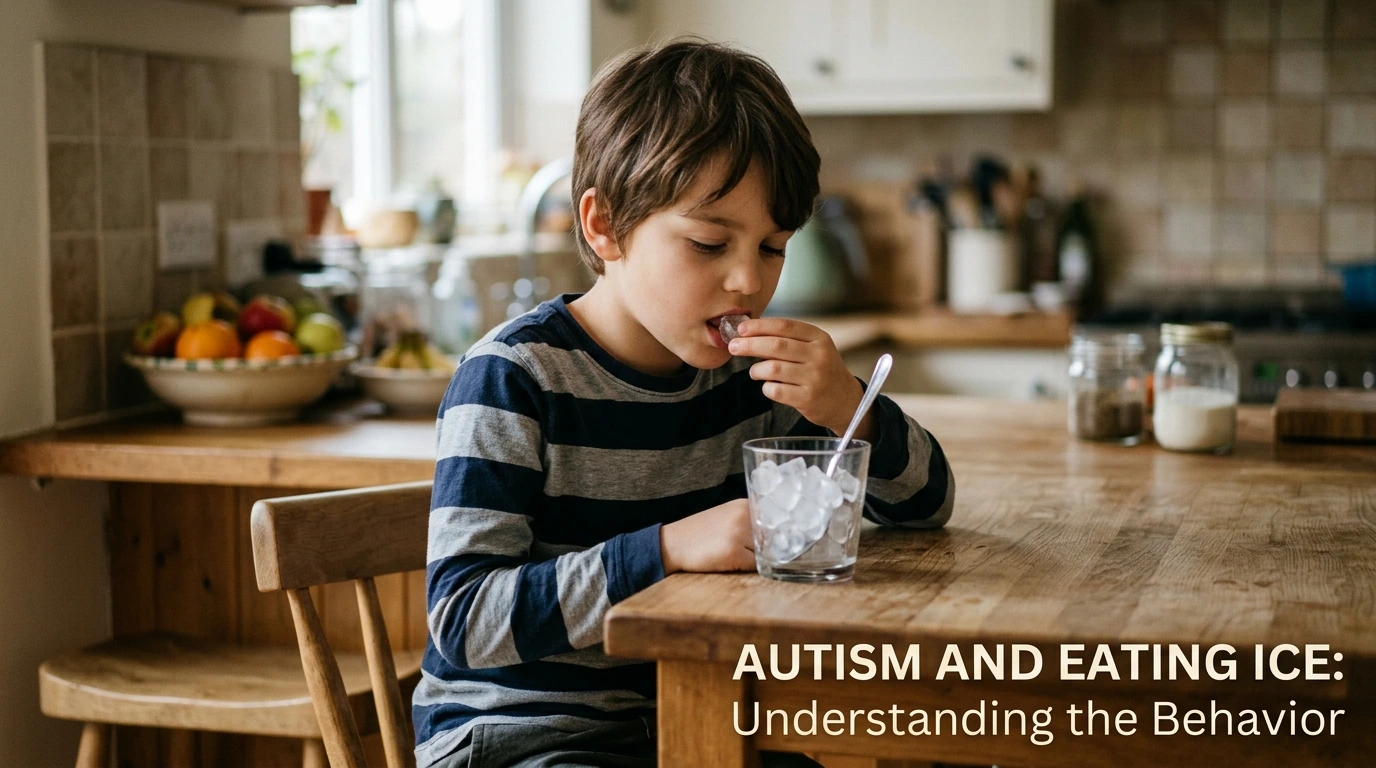 Autism and Eating Ice: Understanding the Behavior