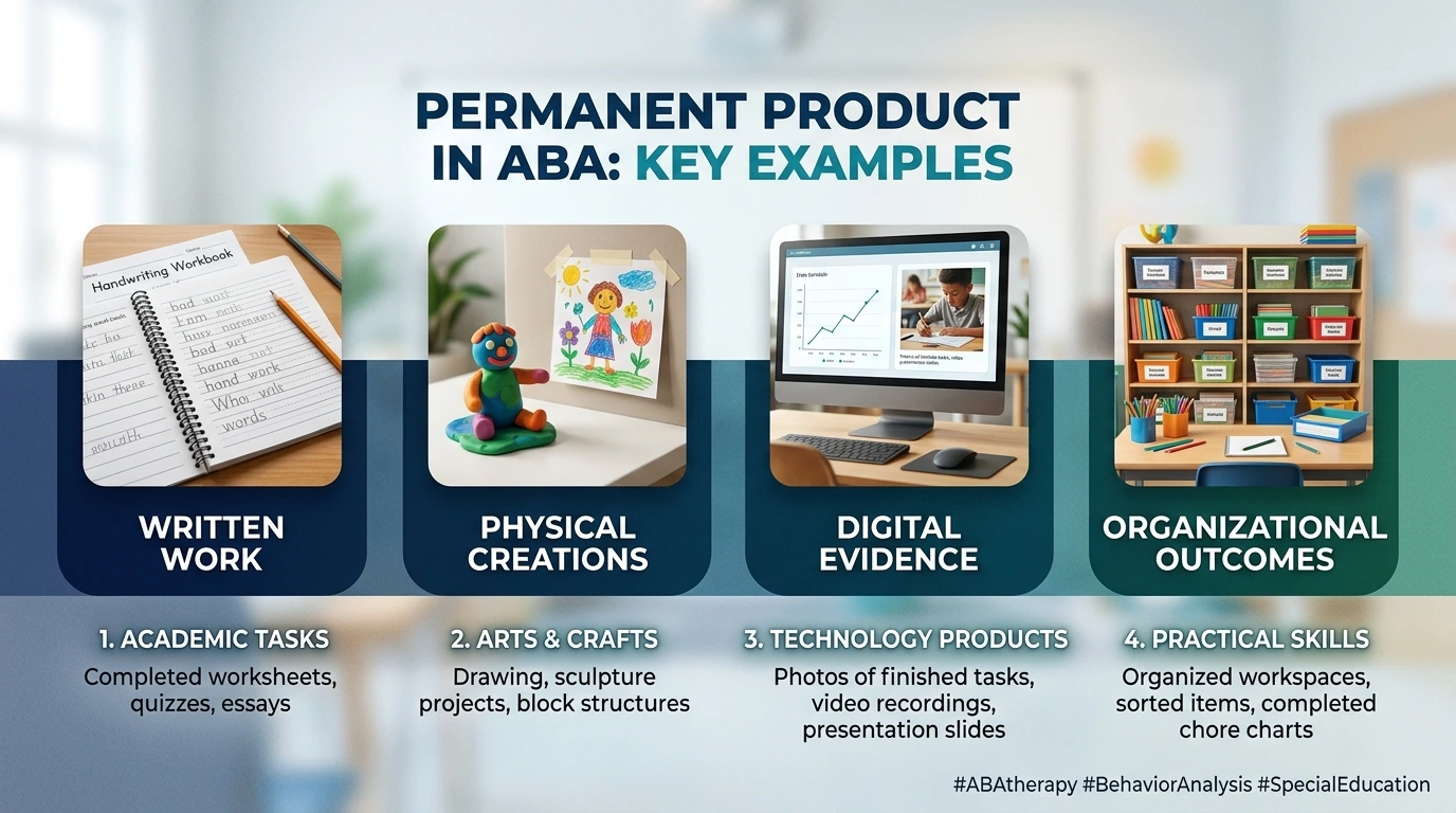 Permanent Product Recording in ABA: Key Examples